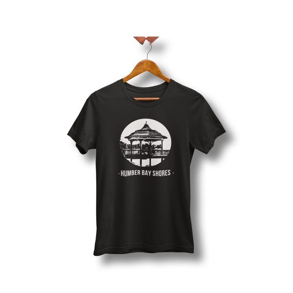 Humber Bay Shores T-Shirt | Mimico Gazebo | Short-Sleeve Unisex T-Shirt - Image 3