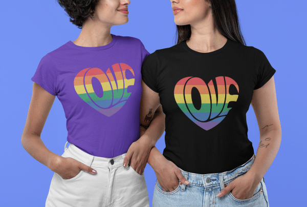 LGBT Pride T-Shirt - Love